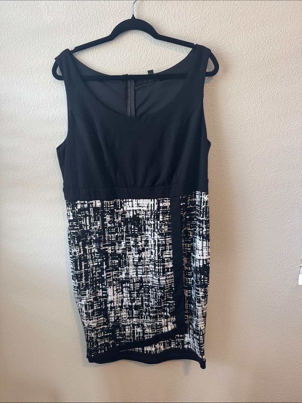 torrid Black and White Mini Dress